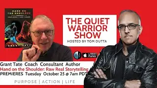 HANDS ON THE SHOULDER  Raw Storytelling Grant Tate  AUTHOR COACH