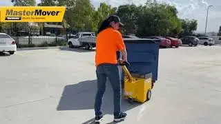 Dumpster moving from MasterMover | Moving Heavy Dumpster and Waste Containers with ease!