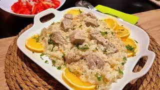 Най-вкусният Ориз със свинско в тенджера! Любим и много обичан от всички у дома!