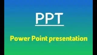 MS POWRPOINT PRESENTTION OVERVIEW