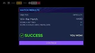 GAMEPLAY BEAT MANCHESTER CITY IN BECKHAM CAREER 2 EVENT | FIFA MOBILE 21