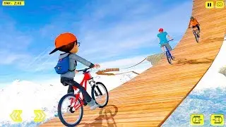 Bike Racing Games - impossible tracks Bicycle Stunt Riding - Gameplay Android free games