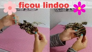 🌟LINDO CHAVEIRO FEITO COM RETALHOS DE GUARDA CHUVA QUEBRADO