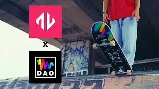 Squiggle Skateboarding in Lisbon | Zharta x SquiggleDAO