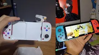 Controle Gamepad Bluetooth Telesc&oacute;pico D3 para Celular