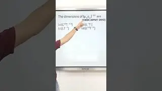 Dimensions Formula Question #shorts #sh#sachinsirphysics #neetphysics