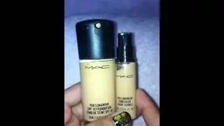 Review of Mac pro long wear foundation and concealer