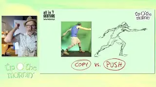 Drawing Tip - PUSH the pose