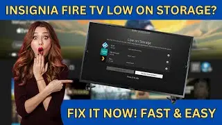 Быстро устраните проблемы с нехваткой памяти на телевизоре Insignia FIRE!
