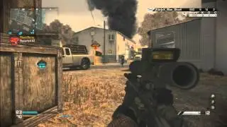 Call of Duty: Ghosts | Knee slide quickscope!