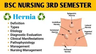 Hernia Disease Complete Information | Causes, Types, Symptoms, Treatment & Nursing Care