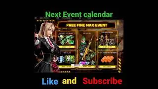 Free Fire Next Event calendar.Coming on 28 September#Shorts