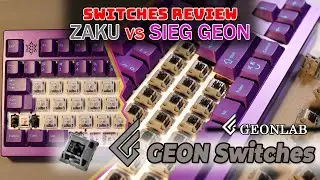 GEON Switches, The Great Thock Switches!! (vs Zaku)