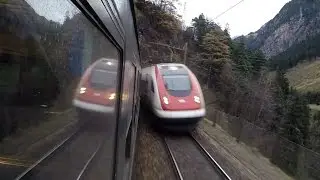 Zug - Mitfahrt IR 2430 Göschenen bis Brunnen - Gottardo 2016