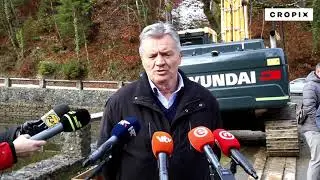 Započeli su radovi na izmuljivanju jezera Trakošćan