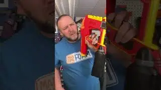 Air is fun! 2007 Nerf Magstrike, a very colourful Dart Tag blaster and the Iron Man colour variant!