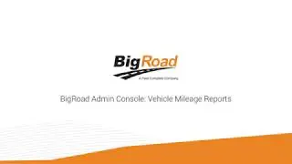Admin - Vehicle Mileage Reports