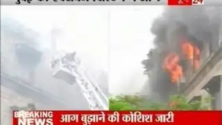 Massive fire breaks out in South Mumbai