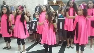 coreografia infantil / dia da biblia / eu li na biblia /ADCRM 11.12.16