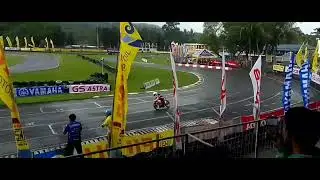 final kejurnas sirkuit karting Sentul yang diwarnai insiden #sirkuitsentul #roadrace #balapmotor