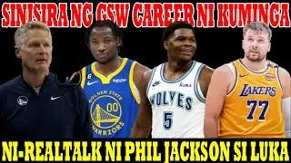 NI-REALTALK ni PHIL JACKSON si LUKA DONCIC | SINISIRA ng GOLDEN STATE WARRIORS CAREER ni KUMINGA