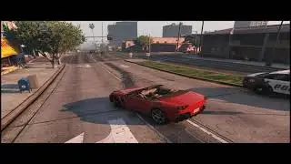 GTA 5 | Cinematic Car Driving & Crime Scene | 4K Ultra HD