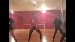 Popping and locking class at Millenium danced by Jenny