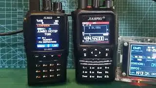 ALINCO DJ-MD5 with JIANPAI 8800