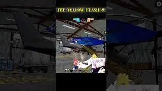 THE YELLOW FLASH 💛#yellowflash #ffxnaruto #minatonamikaze #freefire free fire x naruto