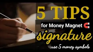 हस्ताक्षर से पैसा कैसे प्राप्त करें ? money signature #graphology #wealth #money