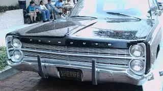 1967 Plymouth Fury Styled as a Police Pursuit Cruiser BlkWht Eustis072515