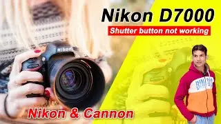 Nikon D7000 Camera Shutter Button Not Working Fix | DSLR Shutter Release Problem Repair & Cleaning