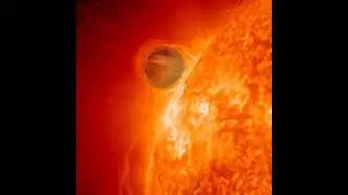 Strange phenomenon near the sun