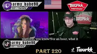 INTERVIEW PART 220-5 Feedback from army_babe90 from Twitch
