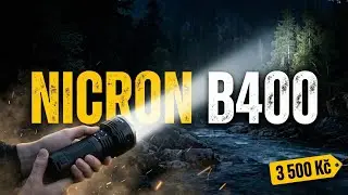 🔦 NICRON B400 🔥 - ULTRA SILNÁ BATERKA ZA 3 500 KČ, RECENZE CZ 