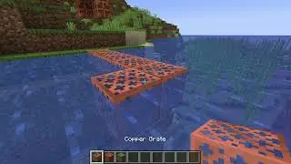 Minecraft Copper Grate should be waterlogged
