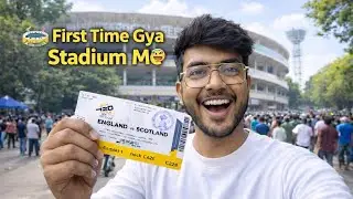 First Time Stadium Me 😱 | Live Cricket Match Vlog | iffuvlogs 