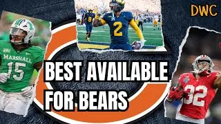 BEST AVAILABLE For the Chicago Bears on Day 2 of NFL Draft
