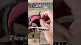 Standard bike tube VS Tannus