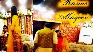 Rasm-e-Mayoon 🙂 Bahut maza maza aaya#youtubeshorts #video subscribe..