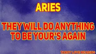 ARIES June 2021, They will do anything to be yours again, Love Tarot Reading