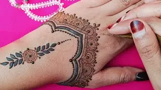 Back Hand Mehndi Design | Minar Mehndi Design | Easy Mehndi Design | Latest Mehndi Design 