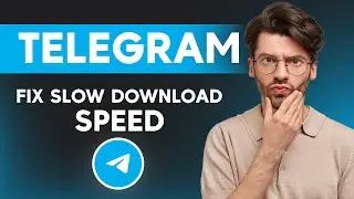 Fix Telegram Slow Downloading Speed in 1 Minute | Disable This One Setting
