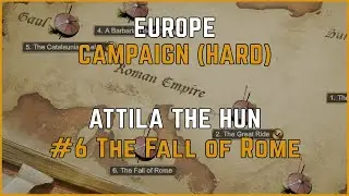 Attila The Hun #6: The Fall of Rome (Hard) AoE2:DE Campaigns, Europe