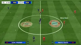 PES 2026 PS2 | PSV vs Bayern Munich UCL Gameplay | PCSX2 4K WGR Patch 2026