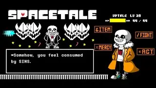 SpaceTale!Sans Fight No heal