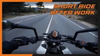 Short Ride After Work | KTM Duke 250 RAW 4K