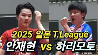 하이텐션 에이스 격돌 / 안재현 vs 하리모토 / 2025 일본 T. League
