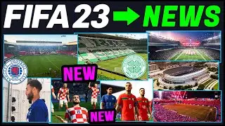 FIFA 23 NEWS | NEW CONFIRMED Updates, Licenses, Stadiums, Teams & Face Scans ✅