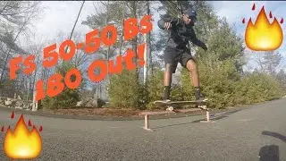 NEW TRICK! - Today I Learned: Fs 50-50 Bs 180 Out